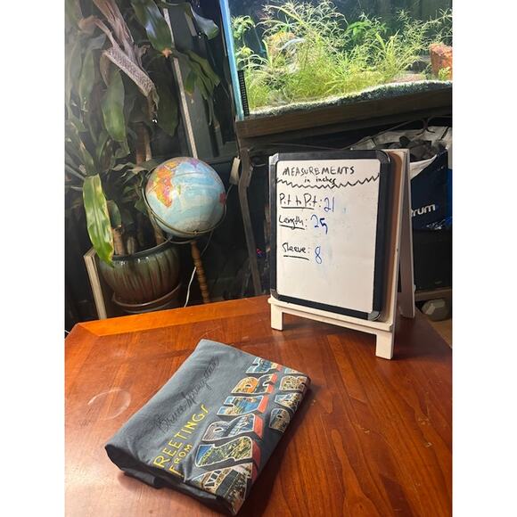 Bruce Springsteen “Greetings From Asbury Park, N.J.” Men's Gray Blue T Shirt L - Picture 5 of 5